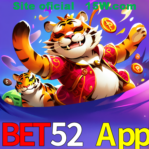 Imagem promocional da Bet52 App mostrando a plataforma e suas vantagens